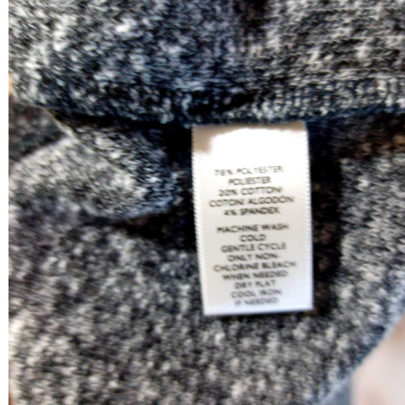 LOFT Women's Size XS Grey Bodycon Sweater Dress Work Party - Picture 7 of 7